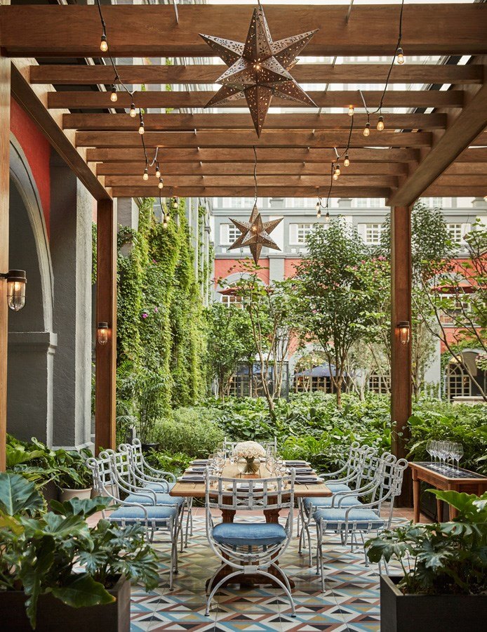 En estos jardines románticos de la CDMX podrás disfrutar una increíble cena maridaje