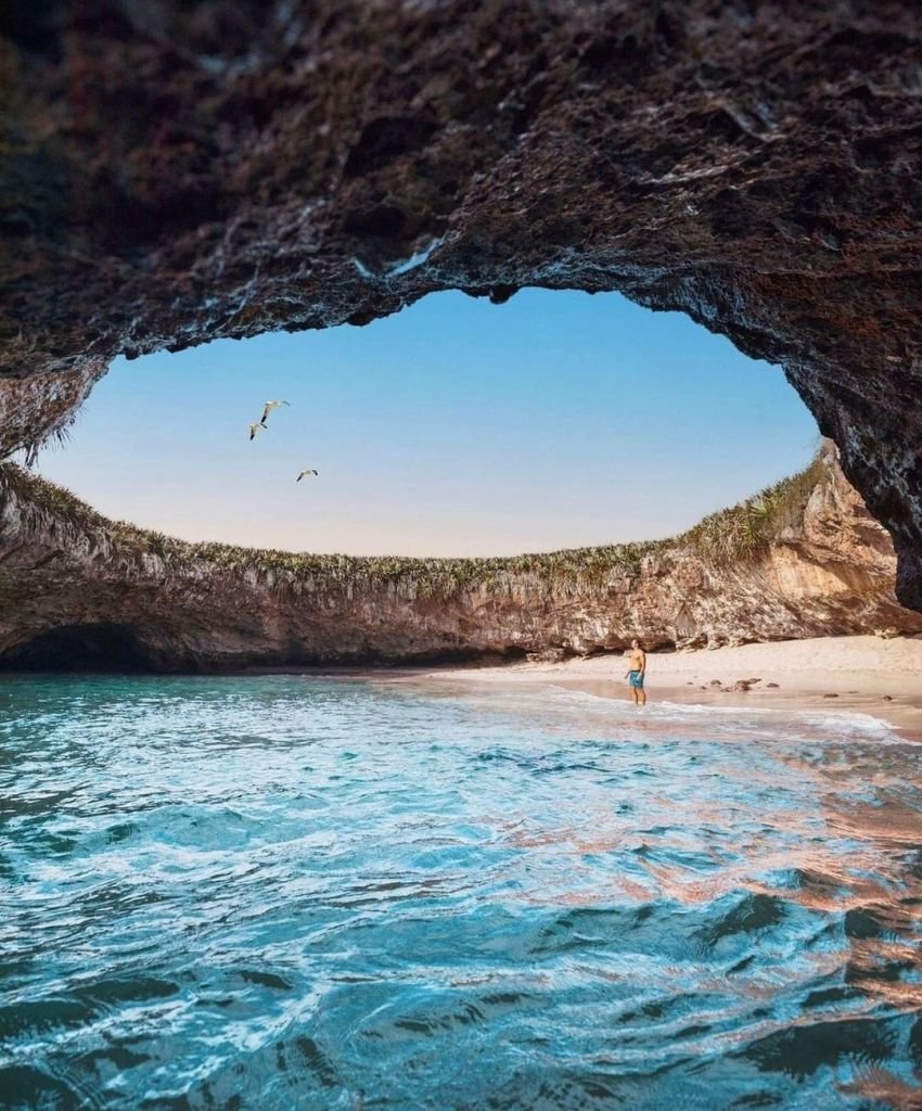 Playas secretas en México a las que sólo puedes llegar en lancha